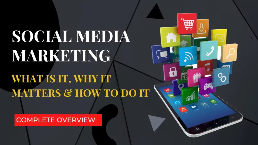 This image depicts a comprehensive guide to social media marketing and its importance. The image includes various social media logos such as Facebook, Instagram, Twitter, LinkedIn, and YouTube. The guide covers various aspects of social media marketing, including creating a social media strategy, developing engaging content, using social media analytics to measure success, and leveraging social media influencers to reach a wider audience. The image is important as it highlights the significance of social media marketing in today's digital world and provides valuable insights for businesses and individuals looking to build a strong online presence.